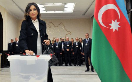 Mehriban Əliyeva 96,1 faiz