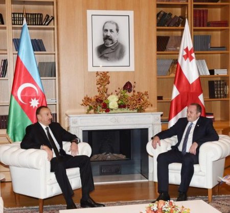 İlham Əliyevin Gürcüstana səfəri