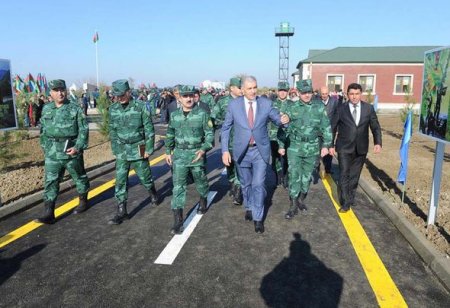 Azərbaycanda yeni sərhəd zastavaları açılıb