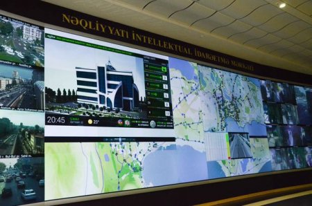 Avtobuslara quraşdırılmış yeni izləmə avadanlıqları test edilir