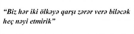 Qarabağın Azərbaycana qaytarılması xəbərinə rəsmi reaksiya