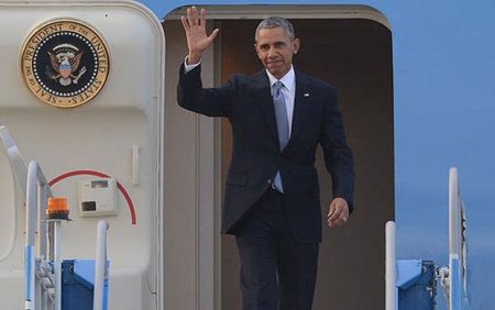 Obama Antalyaya gəlib