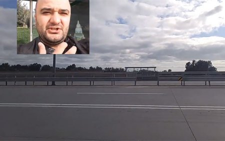 Zığ şossesində ölüm dayanacağı