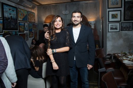 Leyla Əliyevanın kafesinin açılışından FOTOLAR
