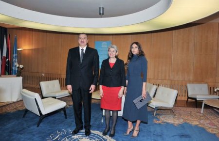 İlham Əliyev UNESCO Baş Konfransının Liderlər Forumunda