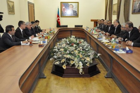Ziya Məmmədov İran nümayəndələrini qəbul etdi