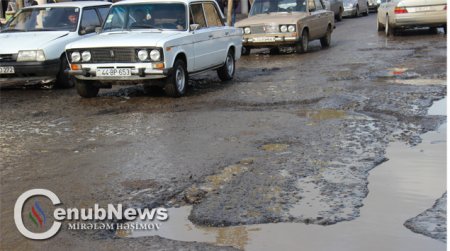 Masallıda yollar pis vəziyyətdədir