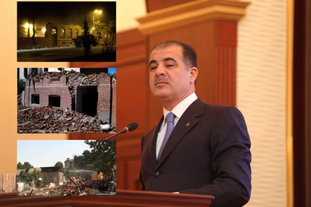 Tarixi Gəncə belə yerlə yeksan edildi