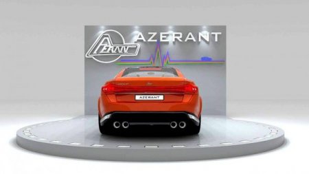 Azərbaycanlı gənc yeni avtomobil modeli hazırladı