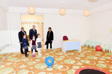 Mehriban Əliyeva körpələr evi-uşaq bağçasının açılışında