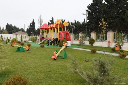 Mehriban Əliyeva körpələr evi-uşaq bağçasının açılışında