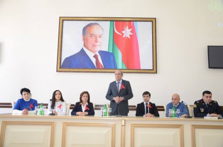 Gəncə şəhərində "Sağlam gələcək,sağlam gənclik ilə gələcək" layihəsi çərçivəsində konfrans keçirildi