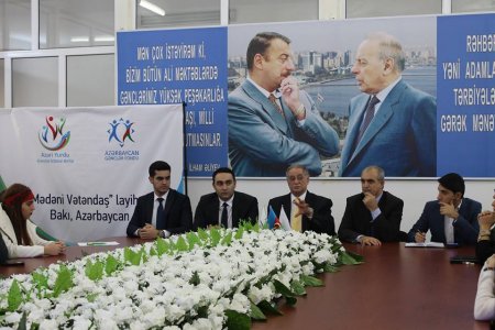 “Mədəni Vətəndaş” adlı layihənin icrasına başlanılıb