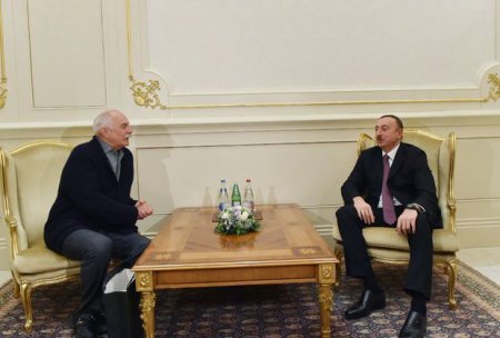 İlham Əliyev Nikita Mixalkovu qəbul etdi