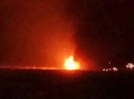 “Günəşli” neft yatağındakı yanğının bu ana olan görüntüləri