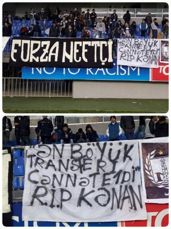 "Neftçi" azarkeşləri Kənan Nəsibovu unutmadı