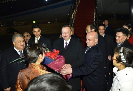 İlham Əliyev Çində