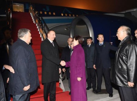 İlham Əliyev Çində