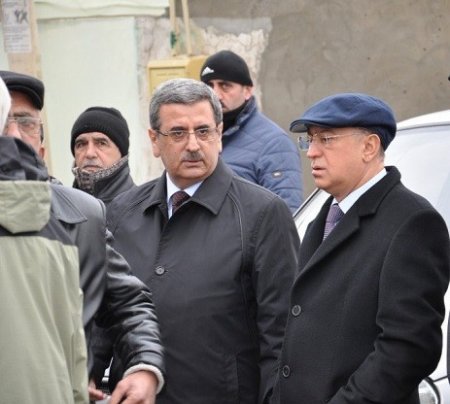 Kəmaləddin Heydərov komandirin dəfnində