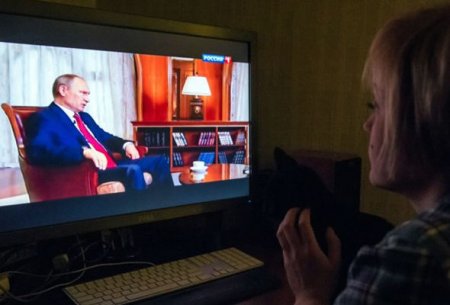 Rusiyalılar televiziyaya etibar etmirlər