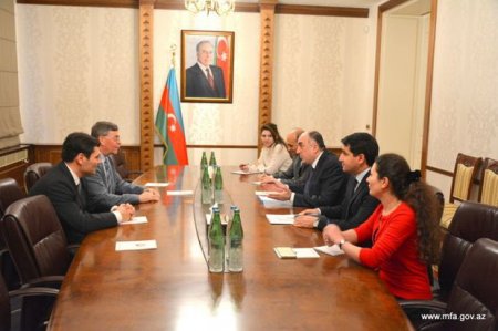 Elmar Məmmədyarov Antonius Bruku qəbul etdi
