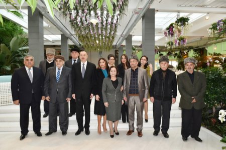 İlham Əliyev Zirə Mədəniyyət Mərkəzinin və eko-parkın açılışında iştirak edib