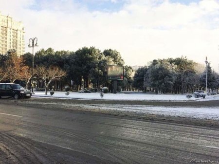 Bakının qarlı günləri