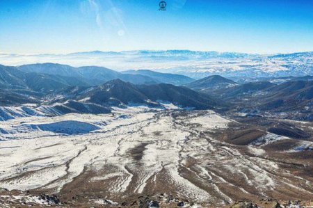 Rusiyalı turistlər Qarabağın Kirs dağına çıxdılar