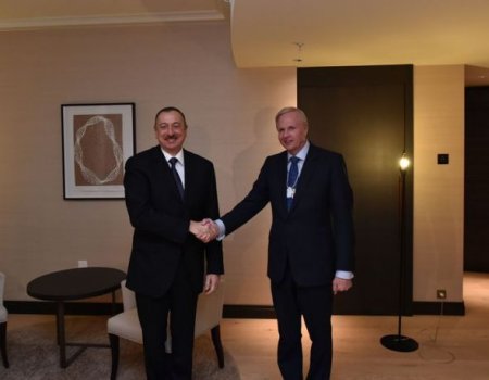 İlham Əliyev İsveçrədə