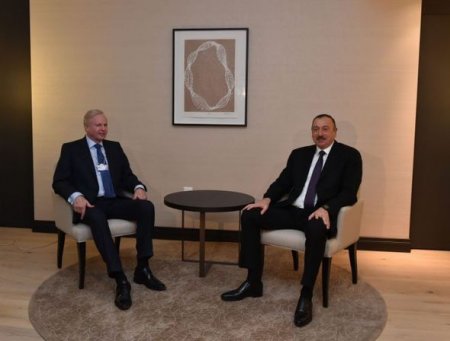 İlham Əliyev İsveçrədə