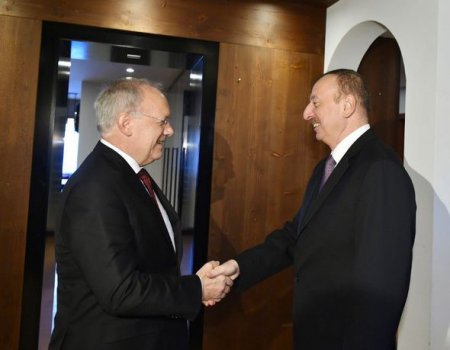 İlham Əliyev İsveçrədə