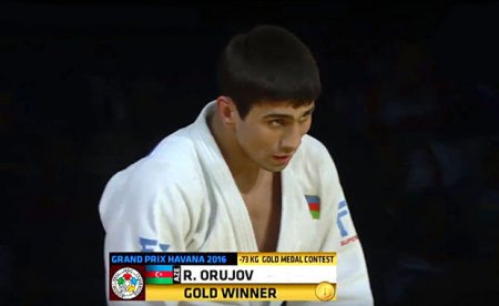 Cüdoçumuz Havanada qızıl medal qazandı