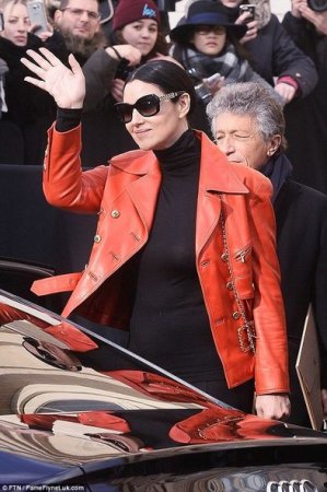 Monika Belluççi Paris Moda Həftəsində