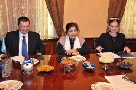 Ziya Məmmədov BMT Baş Katibinin müavini ilə görüşüb
