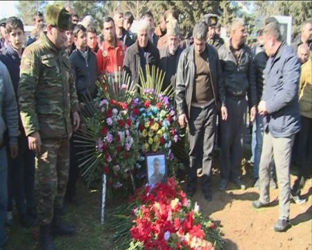 Şəhidimiz Yevlaxda dəfn edildi