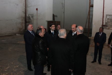 Mədəniyyət və turizm naziri Sumqayıt Dövlət Dram Teatrında aparılan təmir işləri ilə tanış olub