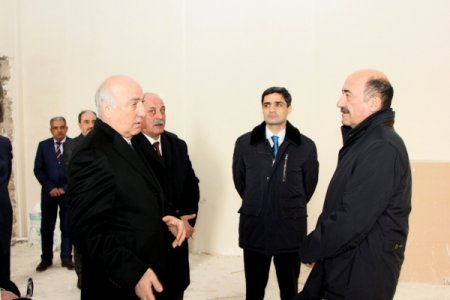 Mədəniyyət və turizm naziri Sumqayıt Dövlət Dram Teatrında aparılan təmir işləri ilə tanış olub