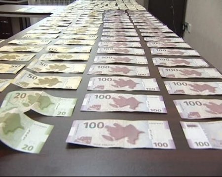 Azərbaycan polisi külli miqdarda saxta manat aşkarladı