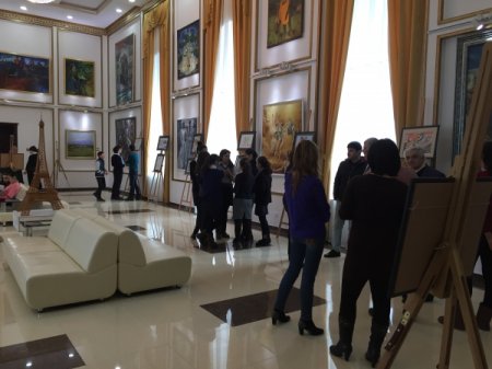 Qusar rayon Dövlət rəsm qalereyasında “Xocalı harayı” adlı rəsm sərgisi təşkil edilmişdir.