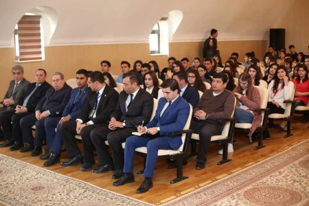 “Gəncə Avropa Gənclər Paytaxtı 2016 GDU tələbələrinin I könüllülük Qış Məktəbi”nin açılış mərasimi keçirilib