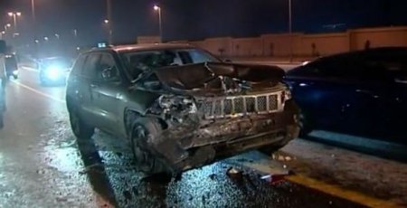 Bakıda qadın müğənni itə görə qəzaya düşdü