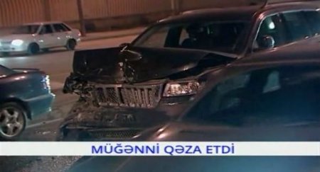 Bakıda qadın müğənni itə görə qəzaya düşdü