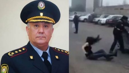 Qadın sürücü və yol polisi arasında insidentlə bağlı