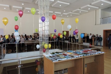 Türk dünyasının mədəniyyət paytaxtı Şəkidə kitab sərgisi açılıb