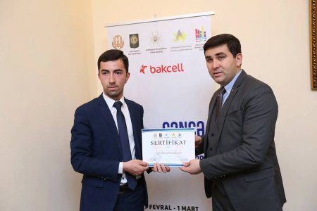"I könüllülük Qış Məktəbi”nin bağlanış mərasimi keçirilib