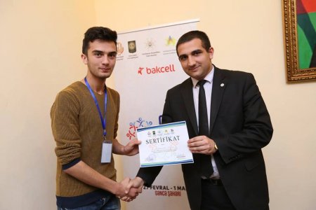 "I könüllülük Qış Məktəbi”nin bağlanış mərasimi keçirilib