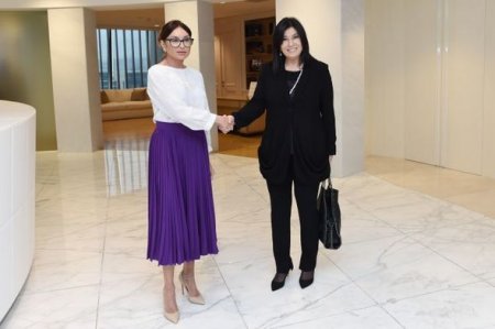 Mehriban Əliyeva Bolqarıstanın səfiri ilə görüşdü