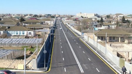 Nardaranın Abşeron küçəsinin son vəziyyəti