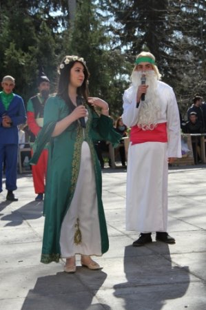 Mingəçevir Turizm Kollecində Novruz bayramı münasibətilə şənlik təşkil olunub