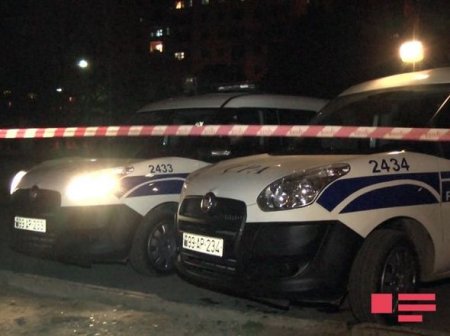 Bakıda bina çökdü